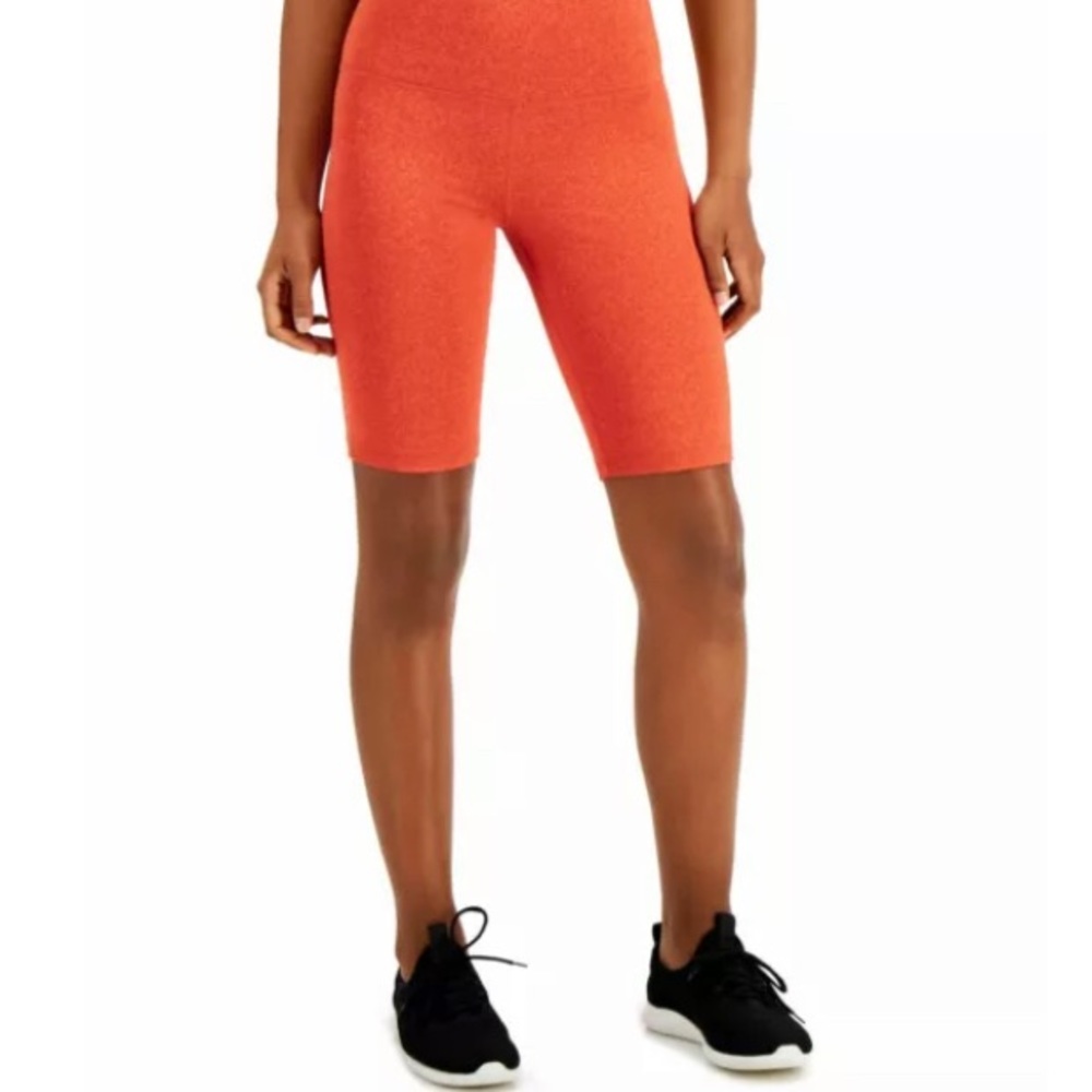 ID Ideology Sweat Set Biker Shorts- Red Pear Guava